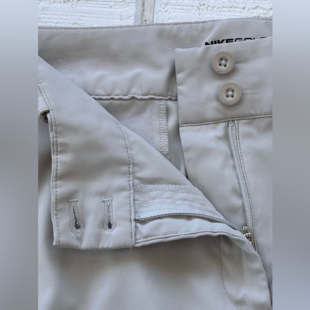 Nike‎ Golf Women’s Tour Performance Capri Pants Tan Size 14 - Picture 5 of 13